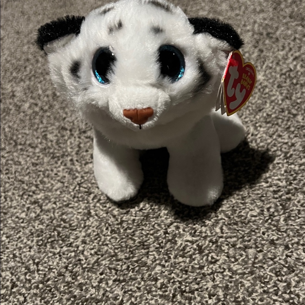 BNWT Ty Beanie Babies/Beanie Bellies Set (white tiger & polar bear) - Picture 4 of 6